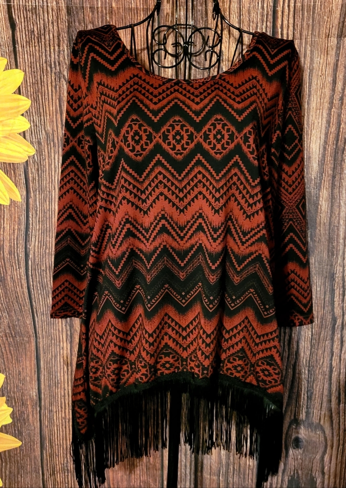 Stem & Vine 3/4 Sleeve Blouse